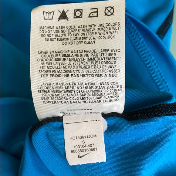 Nike Pro Dri-Fit Blue - Picture 5 of 5